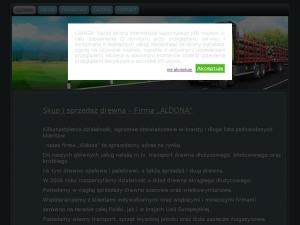 Firma Aldona- skup, sprzedaż oraz transport drewna.