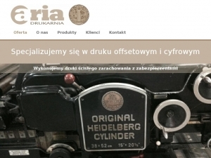 www.drukarniaaria.pl