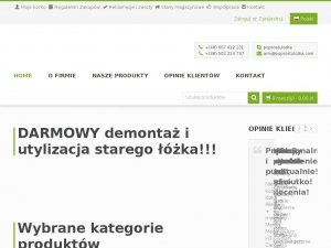 Łóżka nowoczesne w sklepie warszawskim ARM