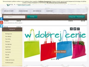 Torby z Nadrukiem - sklep online z torbami i gadżetami reklamowymi